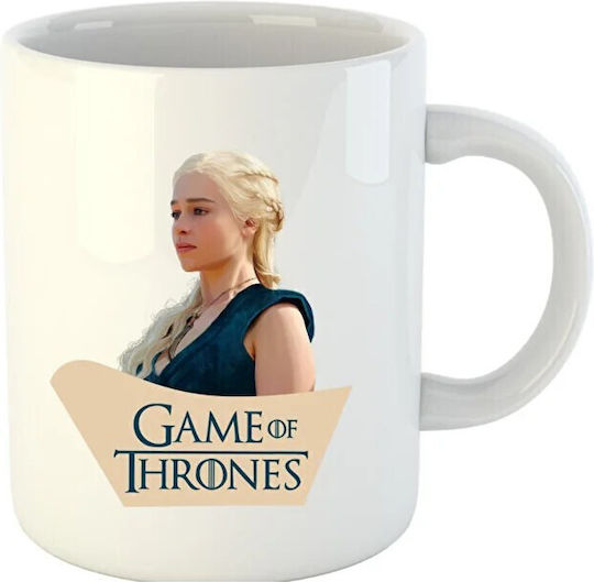White Ceramic Mug 330ml