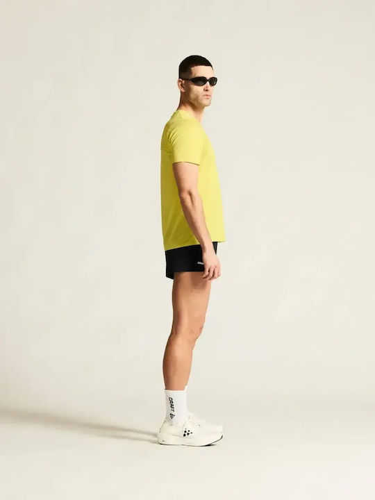 Sportliches T-Shirt Gelb