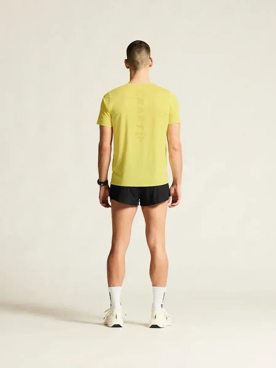 Sportliches T-Shirt Gelb