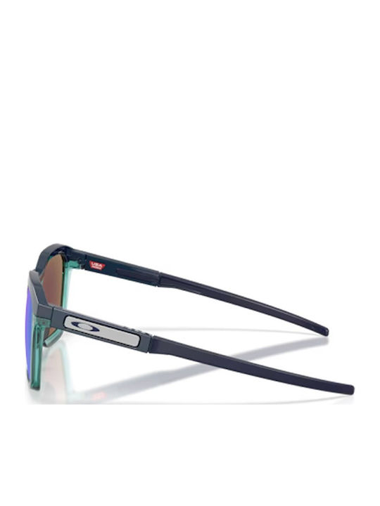 Hstn Sq 2.0 Prizm Sapphire Unisex Sunglasses with Horn-Rimmed Frame Sapphire / Abyss