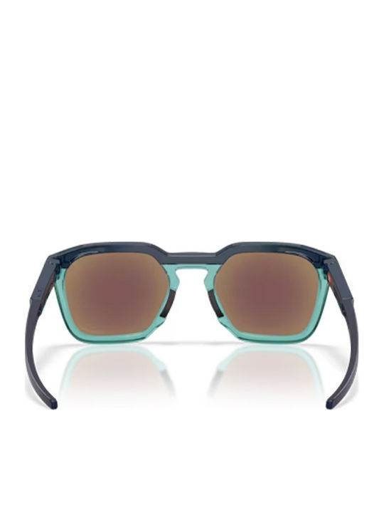 Hstn Sq 2.0 Prizm Sapphire Unisex Sunglasses with Horn-Rimmed Frame Sapphire / Abyss