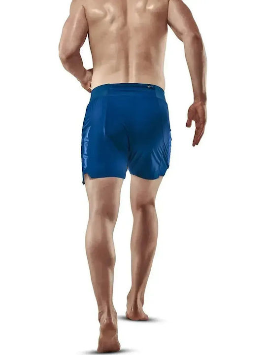 Αθλητική Ανδρική Βερμούδα Relaxed Fit Blue