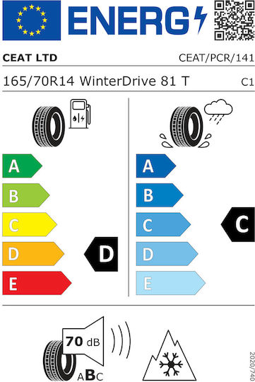 Winter Drive 165/70R14 81T TL Winterdrive