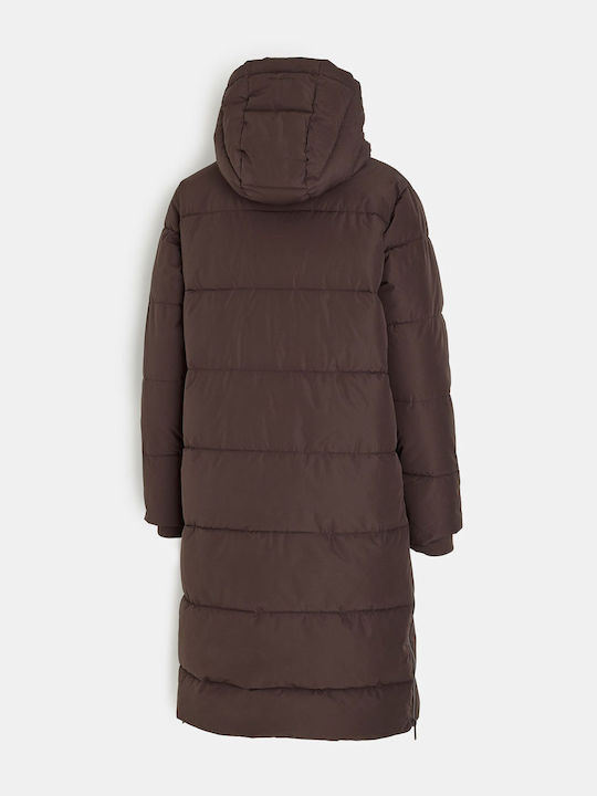 Morlenis Women's Spring/Autumn Jacket Brown