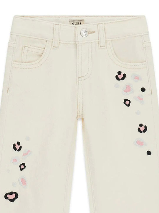 Kids' Beige Jeans