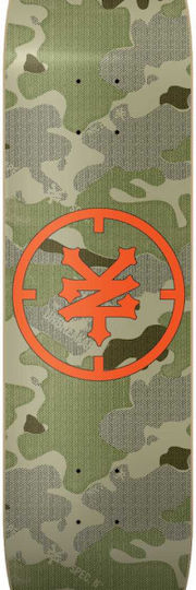 Zoo York ZY Camo Spec 8" Skateboard Shortboard Multicolored