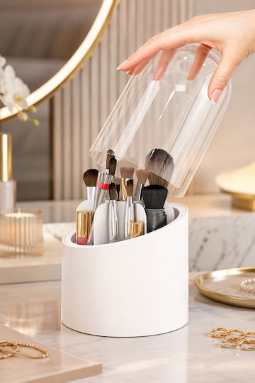 SteweHome Cutie Albă pentru Organizarea Cosmeticelor