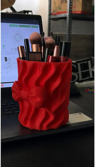 SteweHome Органайзер за Козметика Червен 13x10 cm