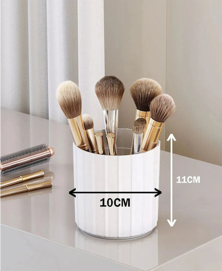 SteweHome Cutie de Organizare a Cosmeticelor cu Separatoare Albă 3 Bucăți SteweHome Cutie de Organizare a Cosmeticelor cu Separatoare Albă 3 Bucăți