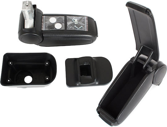 Fiat Punto Evo 09-12 Armrest Set Black Eco-leather + Installation Kit