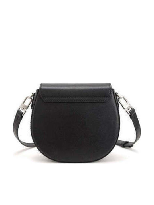 Leather Women's Shoulder / Crossbody Bag Black