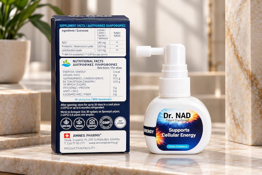 Dr. NAD Nutrition Spray 30ml Cranberry