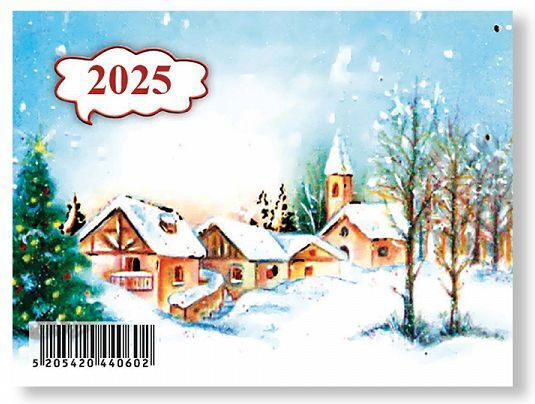 Ydrogeios Monthly Wall-Mounted Diary 2027 7x9.5 cm (Miscellaneous Designs)