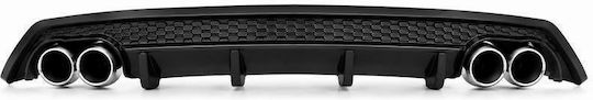 Diffuser Πίσω Προφυλακτήρα Vw Polo 09-17 Mk5 6r R Look Μαύρο Ματ 00----00 Abs Πλαστικό 1 Τεμάχιο