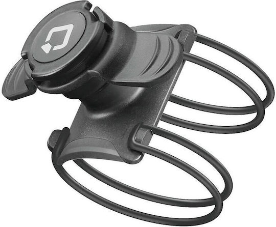 Optiline Bike Series Mobile Phone Mount for Motorcycle Bicycle E-Bike Scooter Handlebar Diameter 19 mm to 35 mm Adjustable EPDM Tie Straps Duolock System Compatible with Optiline Phone Cases or Adapters
