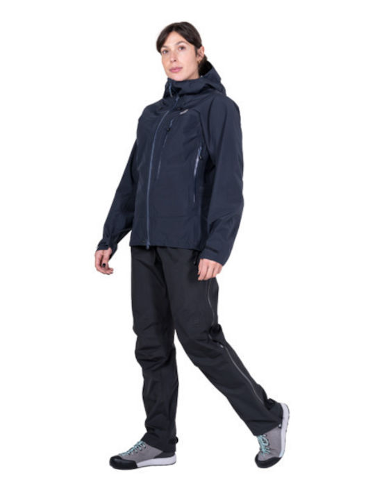 Mountain Equipment Saltoro Women's Long Black Hiking Trousers