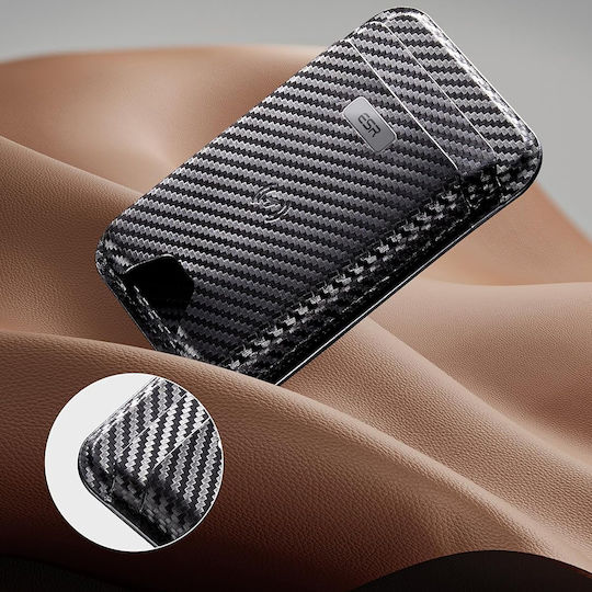 ESR Wallet MagSafe ESR Classic Geo Negru Carbon