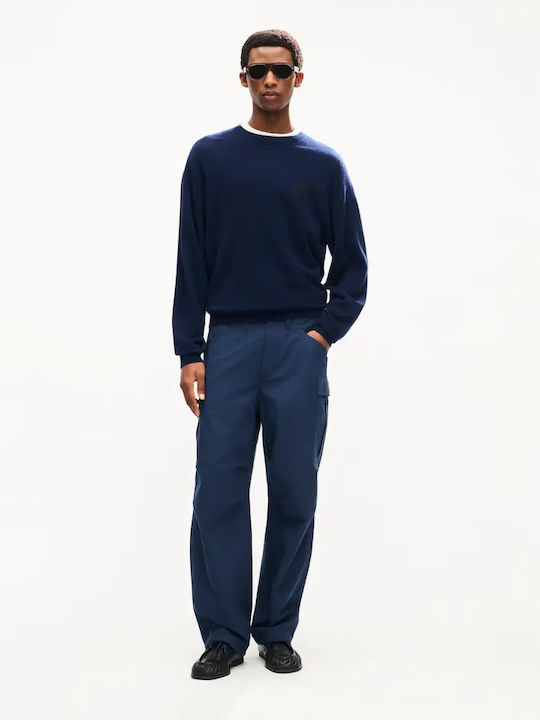 Double K Pullover Blue Black