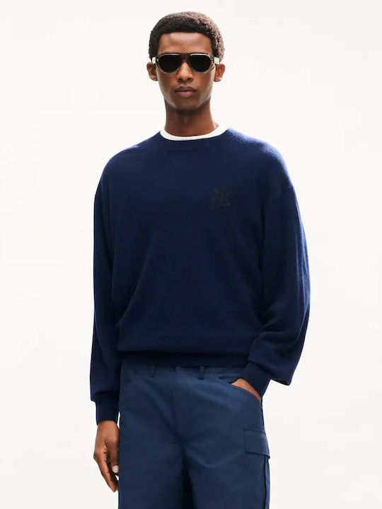 Double K Pullover Blue Black