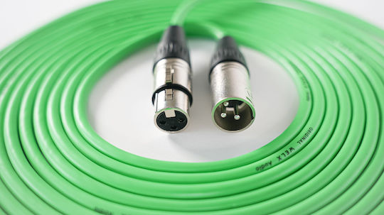 Welx Cablu XLR tată - XLR mamă Negru 6m CC-SERIE-6M