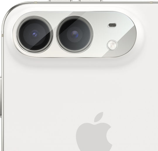 Avizar 3D Gebogener Kameraschutz Aus Gehärtetem Glas 9H Für iPhone Duo Transparent