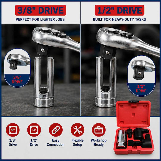 Set de Tubulare pentru Senzor Lambda 5 Buc Gebotools