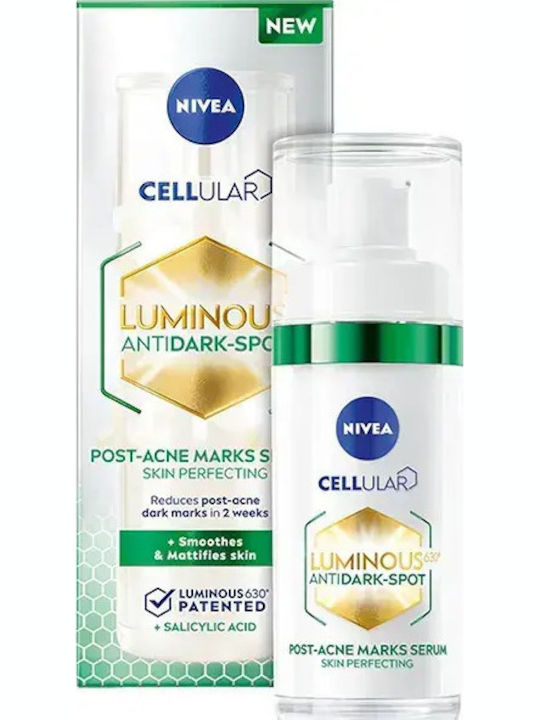 Set mit Luminous Serum zur Behandlung von Pickelmalen 30 ml + Luminous Handcreme 50 ml