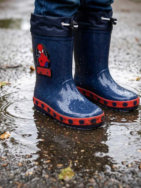 Kinder Gummistiefel Spiderman Spiderman Blau