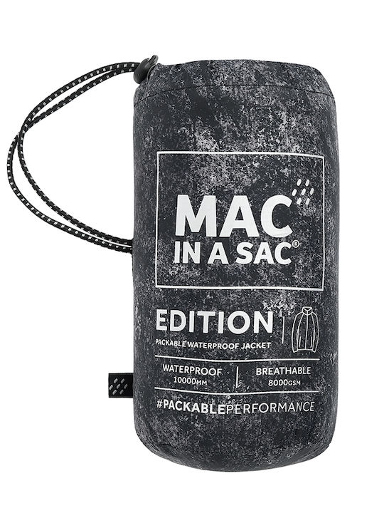 Edition Origin 2 Μπουφάν Αδιάβροχο Black Etch