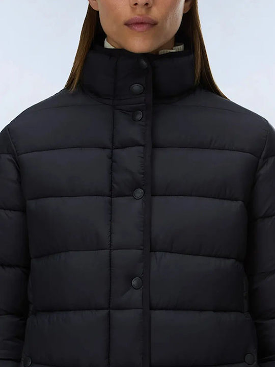 Damen-Winterjacke Schwarz