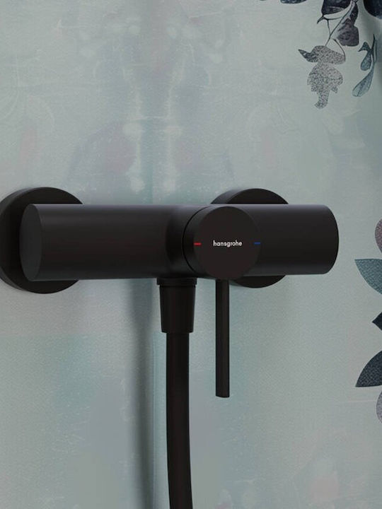 Hansgrohe Zesis Baterie Monocomandă Termostatică pentru Cabină de Duș Neagră