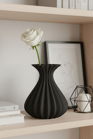 SteweHome Vază Decorativă Portocalie