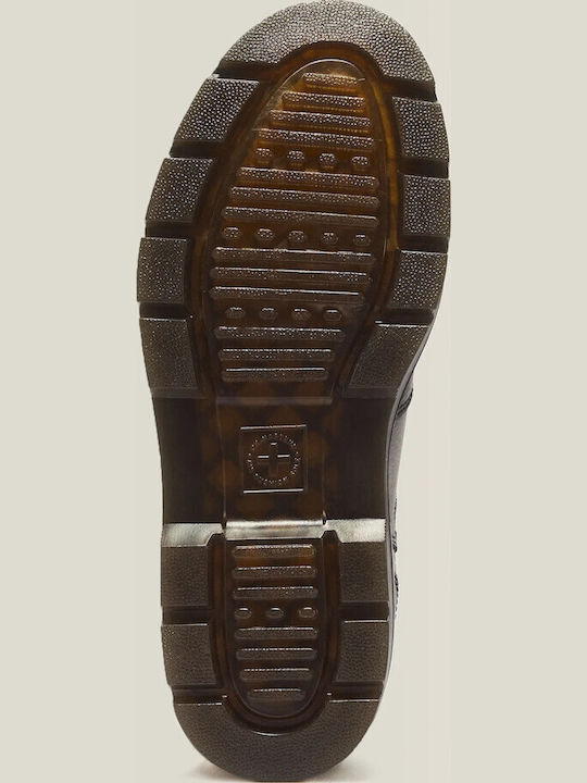 Black Leather Men's Casual Shoes