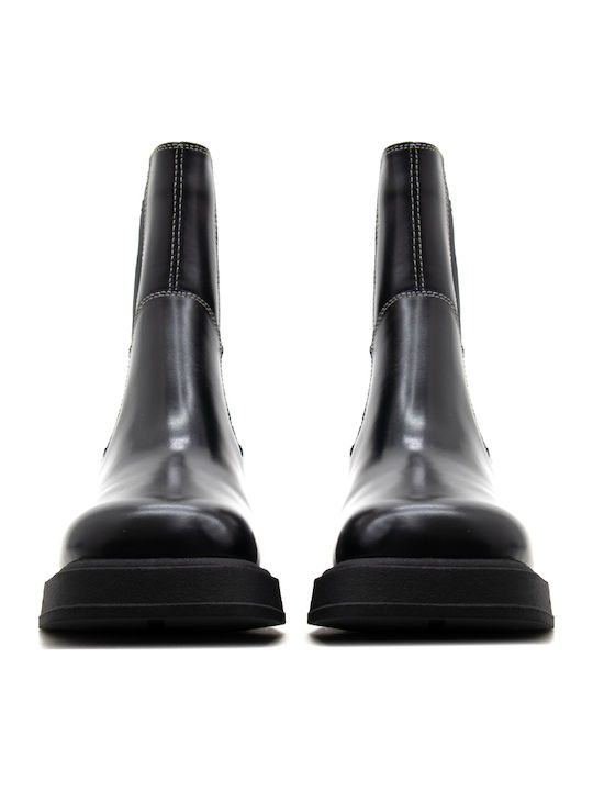 Vagabond Dorah Damen Chelsea-Lederstiefeletten Schwarz