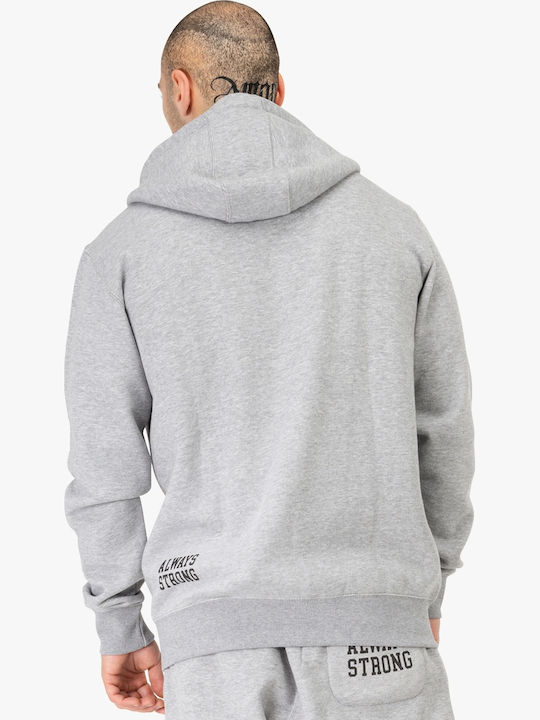Benlee Grey Hooded Cardigan