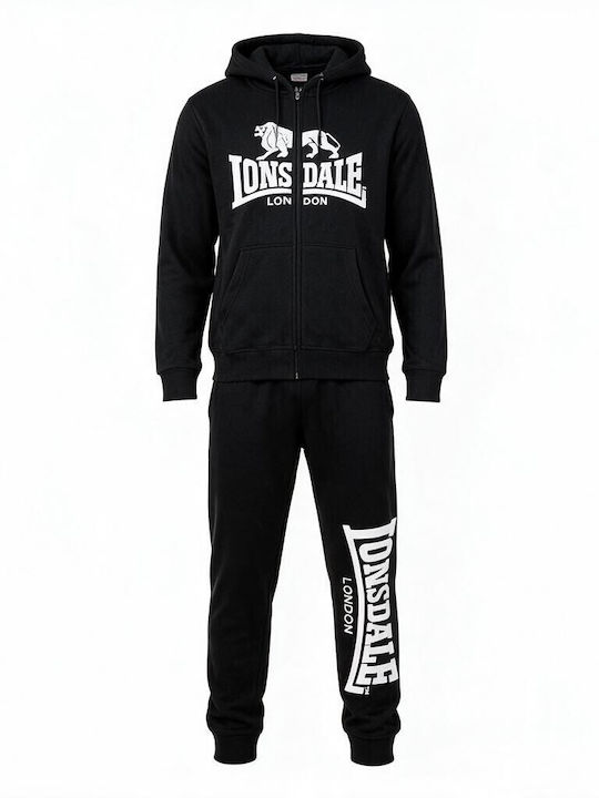 Glencoe Mayph Set Trening Cu Jachetă Cu Elastic Negru