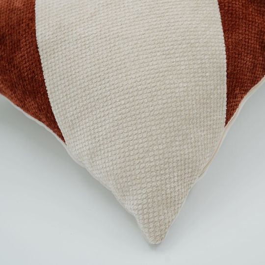 Christmas Decorative Rectangular Pillow Red 30x50cm