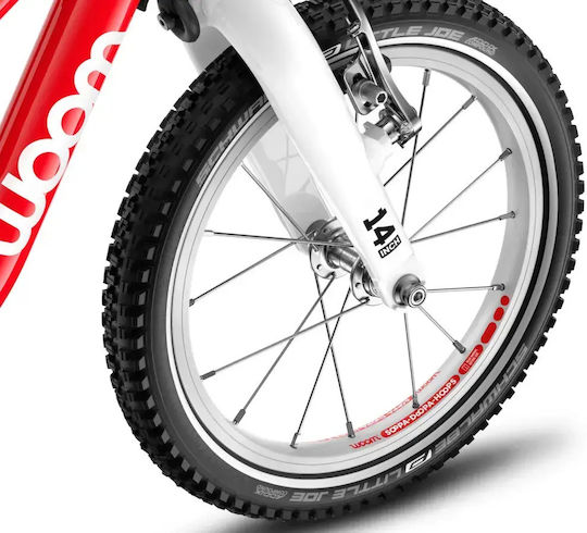 14" Детско Колело BMX Червено