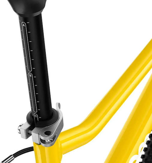 16" Детски Велосипед BMX в Жълт Цвят