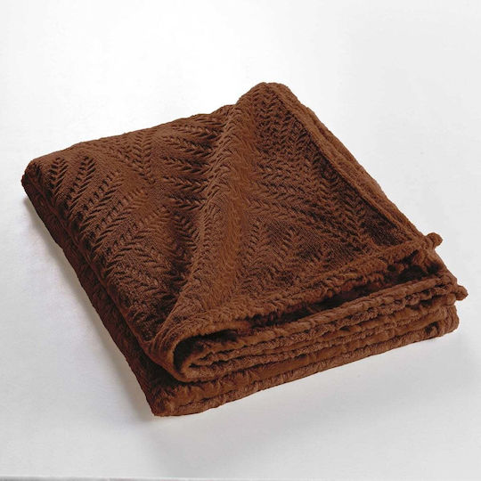 L-c Nelia Καναπέ 125x150εκ. Καφέ L-c Nelia Καναπέ 125x150εκ. Καφέ