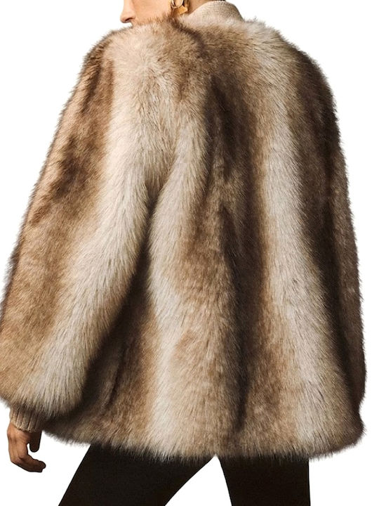 Access Short Women's Fur Ecru