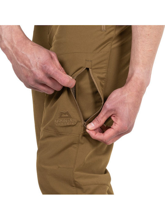 Mountain Equipment Men's Long Hiking Trousers Khaki