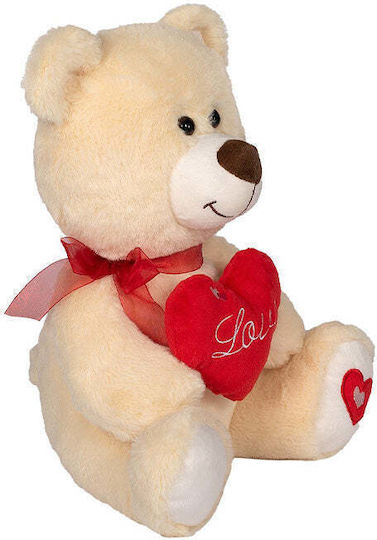 Fun World Valentine's Day Teddy Bear Plush Toy 30 cm