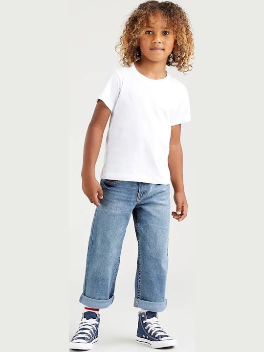 Blaue Kinder-Jeans