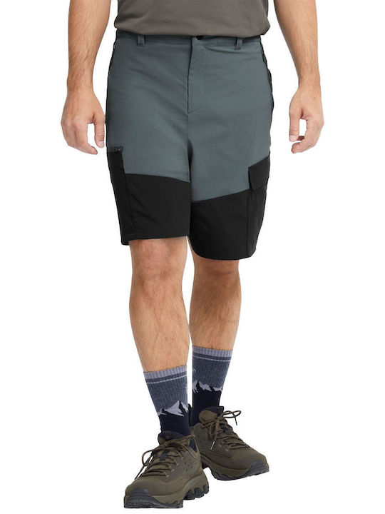 Jack Wolfskin Hike Pantaloni Scurți Gri de Drumeție pentru Bărbați