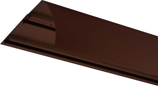 Rodeco Lambriu Galerie pentru Perdele Bursa 200 cm din Aluminiu