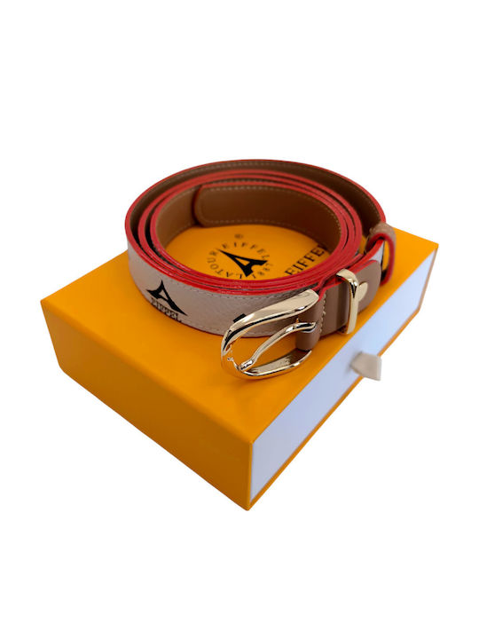 N36-b-230 Women's Belt White