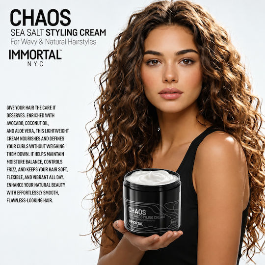 Chaos Крем за Оформяне с Морска Сол 500ml