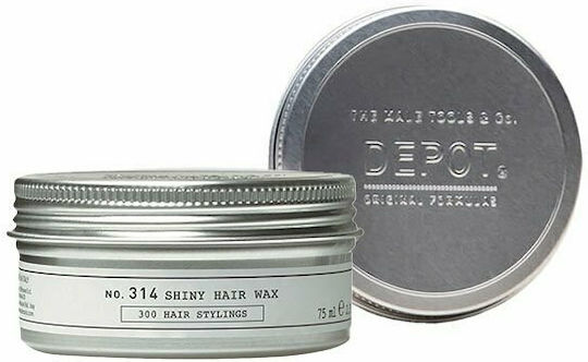 Depot 314 Wachs für Mittleren Halt & Glanz 75 ml