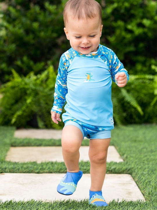 Blaue Kinder-Strandschuhe